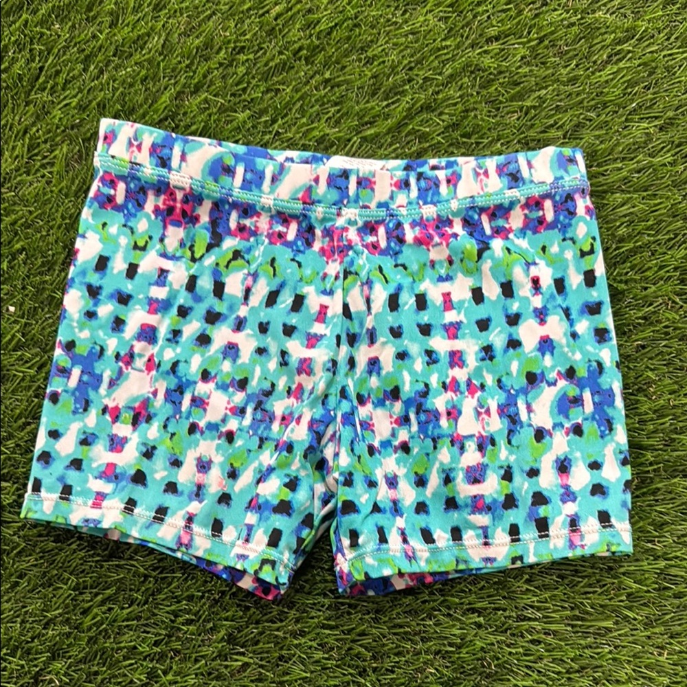 Girls Spandex Dance Shorts